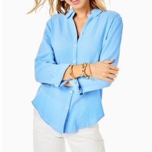 Lily Pulitzer Size M Geanie Button Down